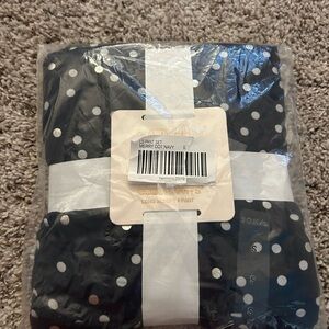 Soma Cool Nights Long Sleeve Pant Set. Merry Dot Navy Size Small
